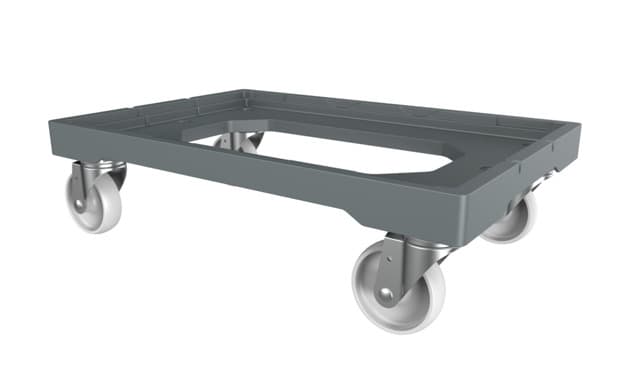 Image Of 9193025 - Dolly 604x402x162 - 4 swivel polypropylene wheels